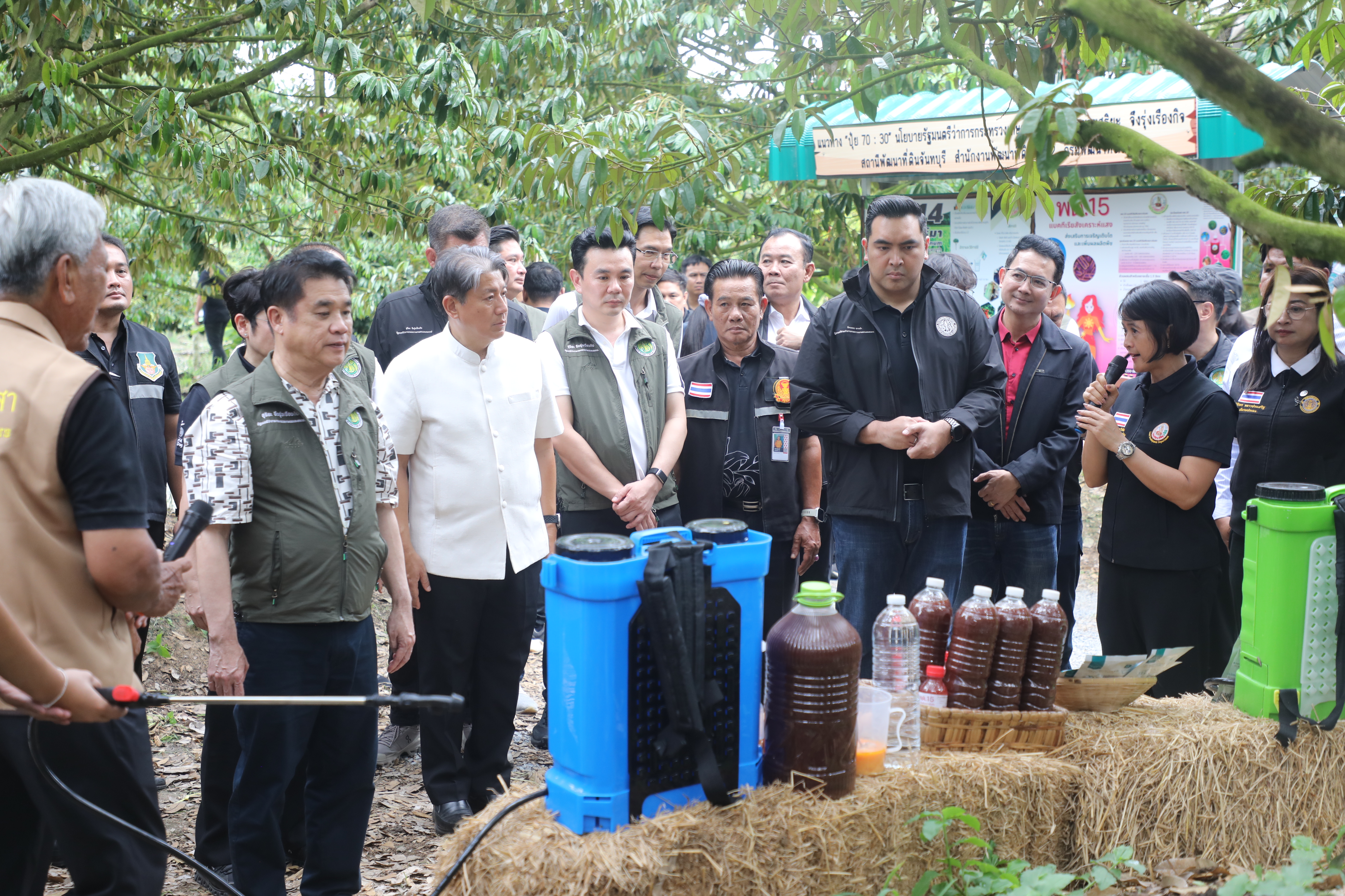 title - ส.ป.ก. ติดตามรัฐมนตรีว่าการกระทรวงเกษตรและสหกรณ์และคณะ ลงพื้นที่ตรวจราชการในพื้นที่จังหวัดจันทบุรี